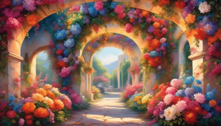 Exquisite Floral Arches Overflowing With Blooms