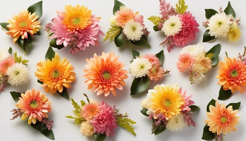 affordable chrysanthemum corsages for prom