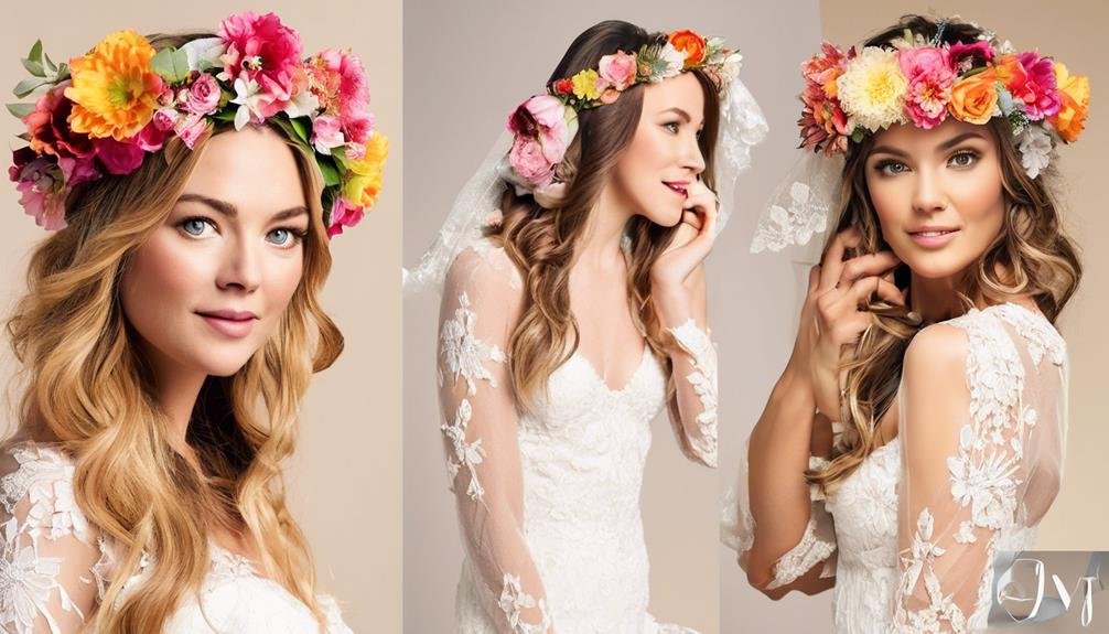 affordable diy wedding flower crowns