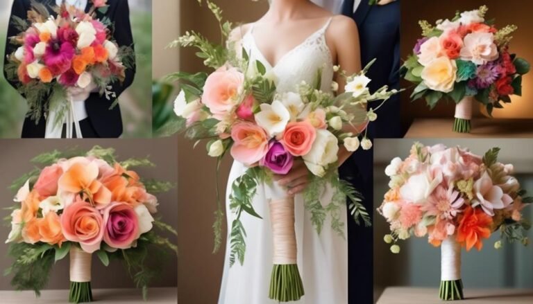 3 Best Affordable Silk Wedding Bouquets for Couples