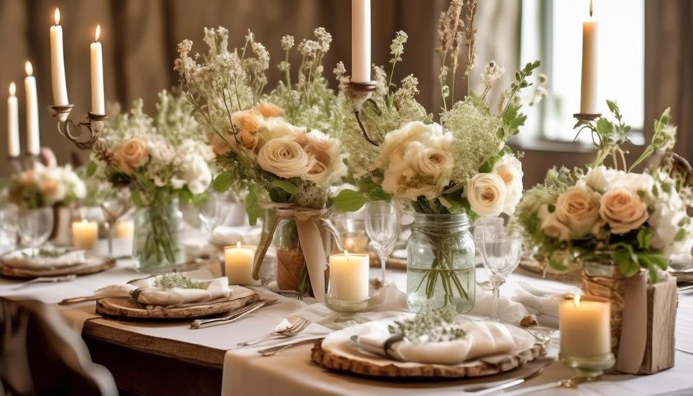 affordable table decorations for events