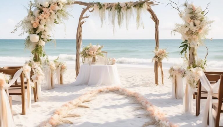 Why Are Boho-Inspired Floral Arches Perfect for Beach Weddings?