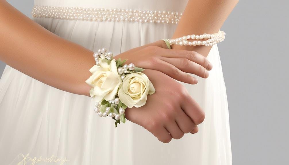 bridesmaids corsage wearing tips