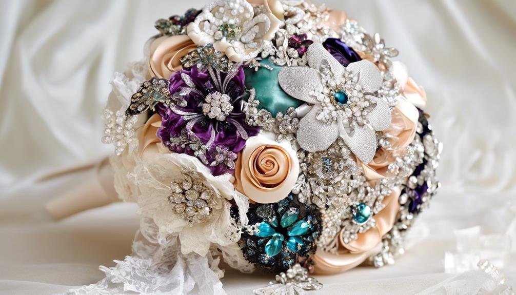 brooch bouquet creation tips