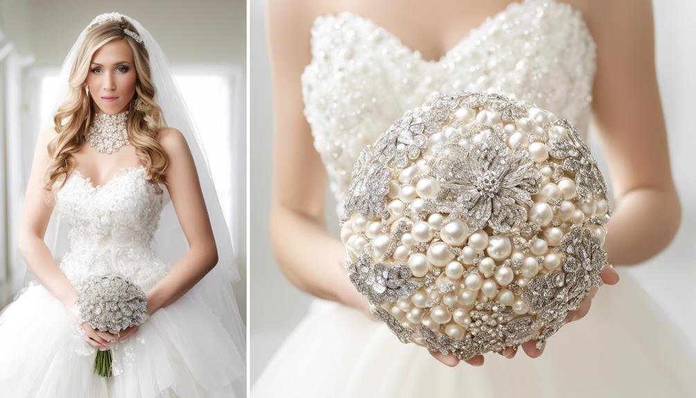 brooch bouquet for weddings