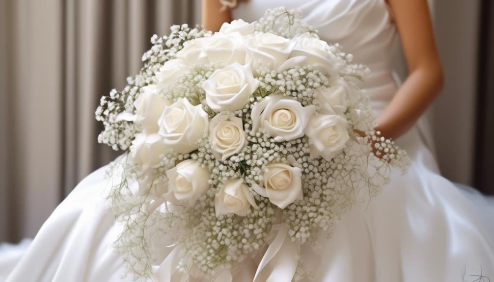 budget friendly silk wedding bouquets