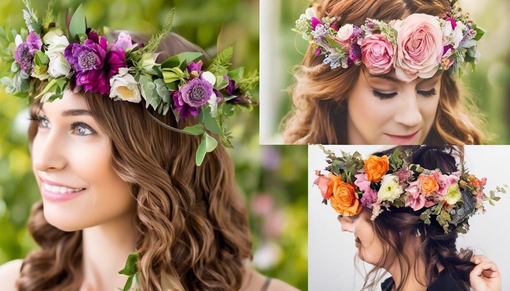 choosing between diy or professional flower crown creation