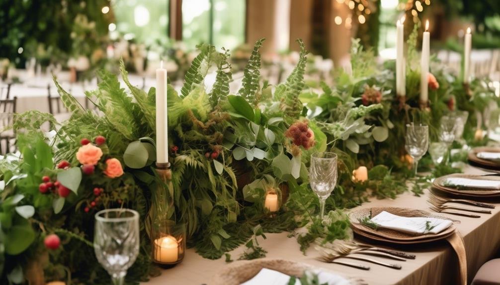 choosing greenery for rustic bouquets