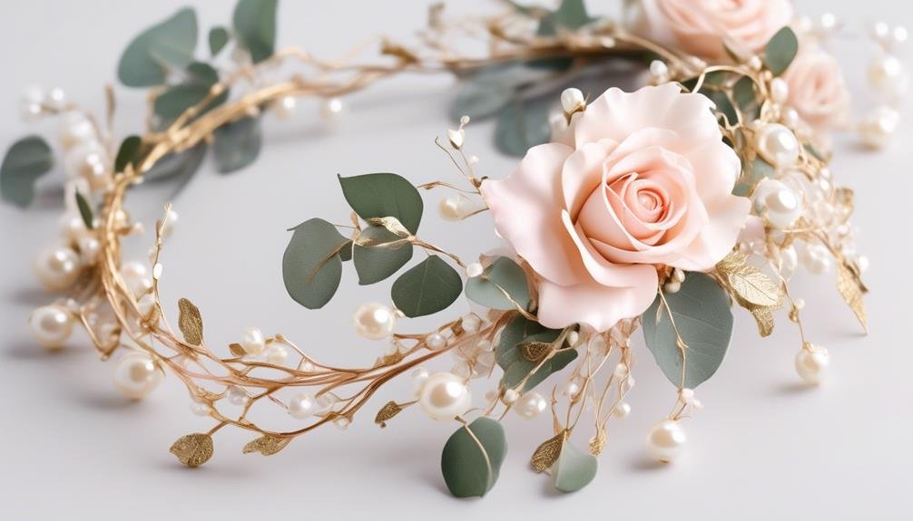 contemporary alternatives to wedding flower crowns