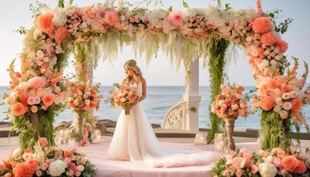 creative and stunning wedding arches