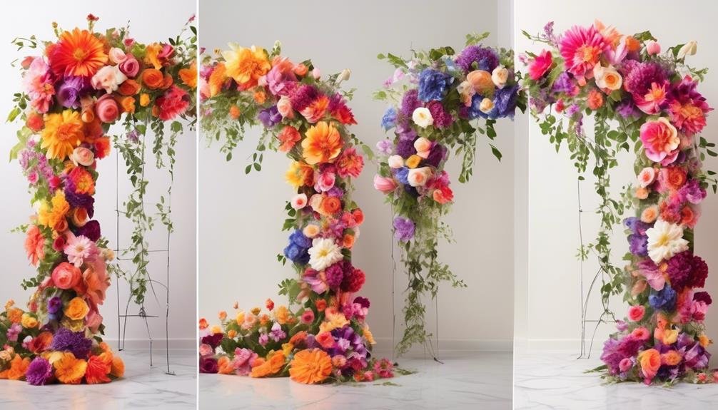 diy floral arches made easy