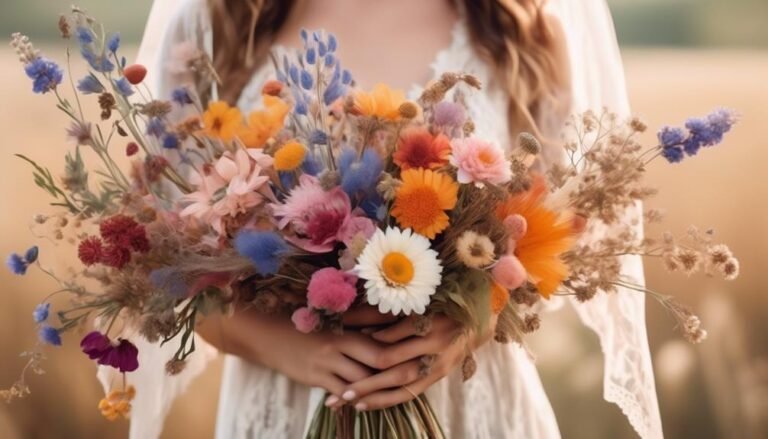 Step-by-Step Guide: Wildflower Bouquets for Boho Weddings