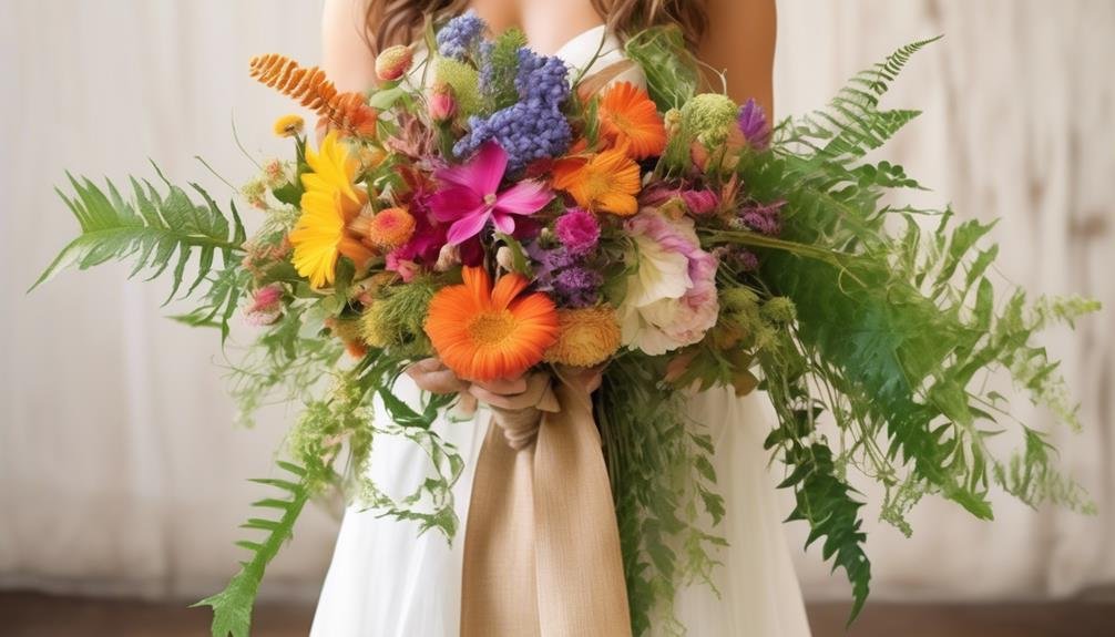 eco friendly guide to wedding bouquets