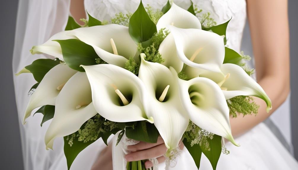 elegant calla lily arrangements