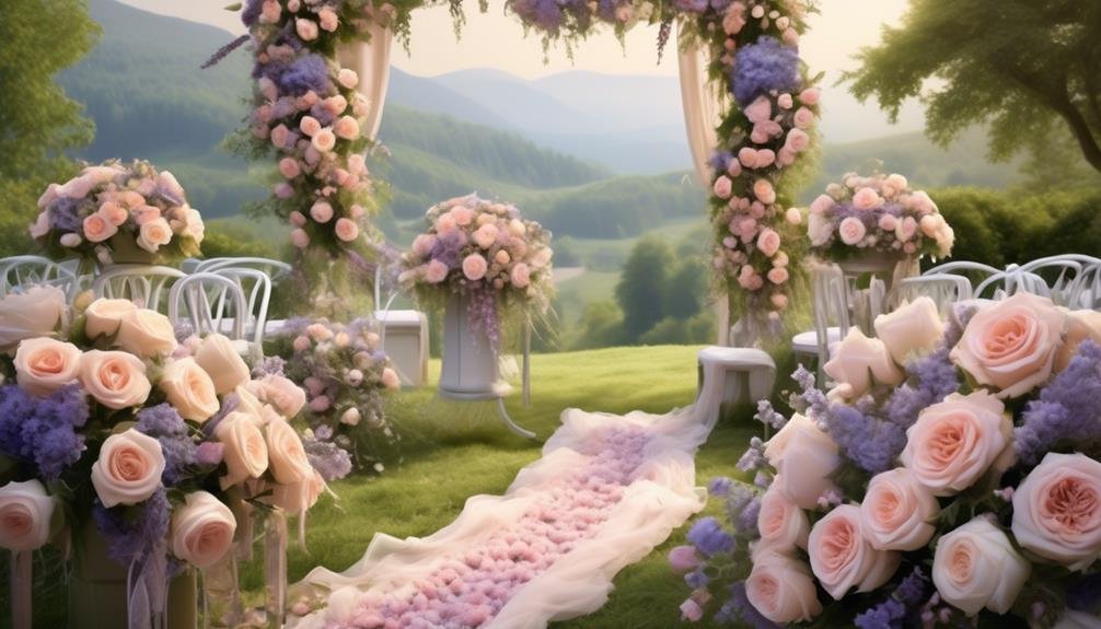 elegant corsage flowers for outdoor weddings