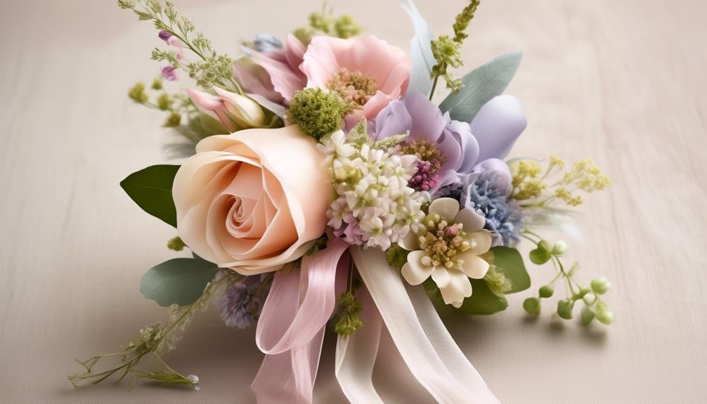 elegant floral accessory with a rustic touch