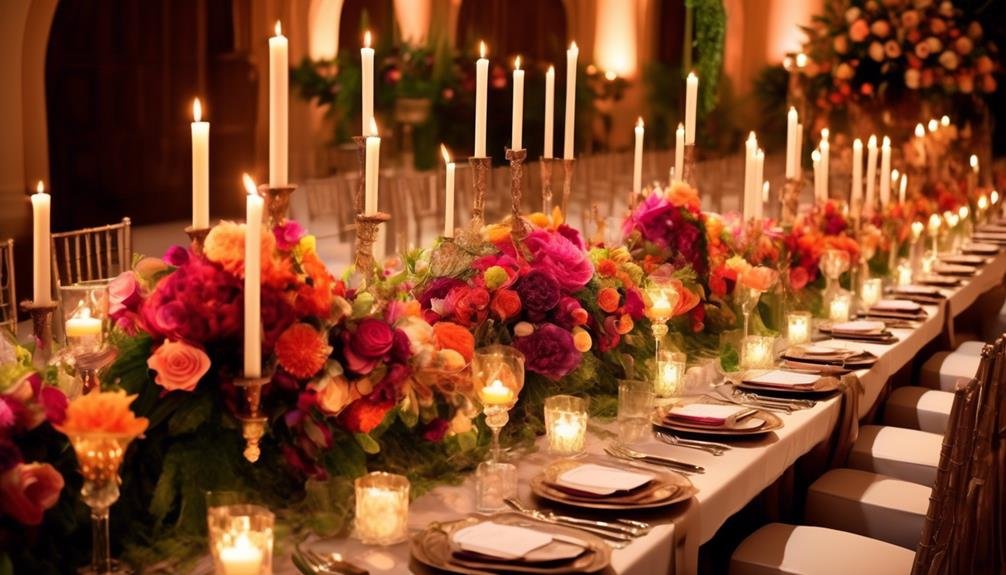 elegant floral table decorations