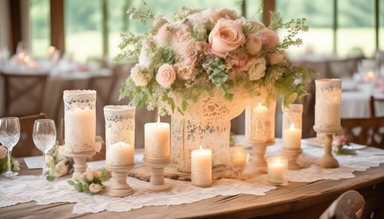 4 Best Vintage-Inspired Lace Wedding Centerpieces