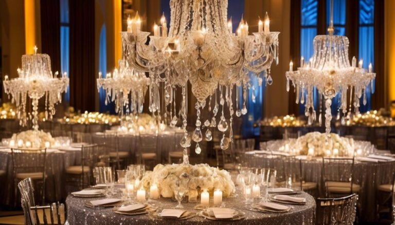Why Choose Crystal and Metallic Wedding Centerpieces?