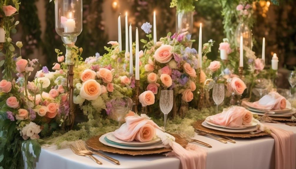 enchanting floral arrangements and decor