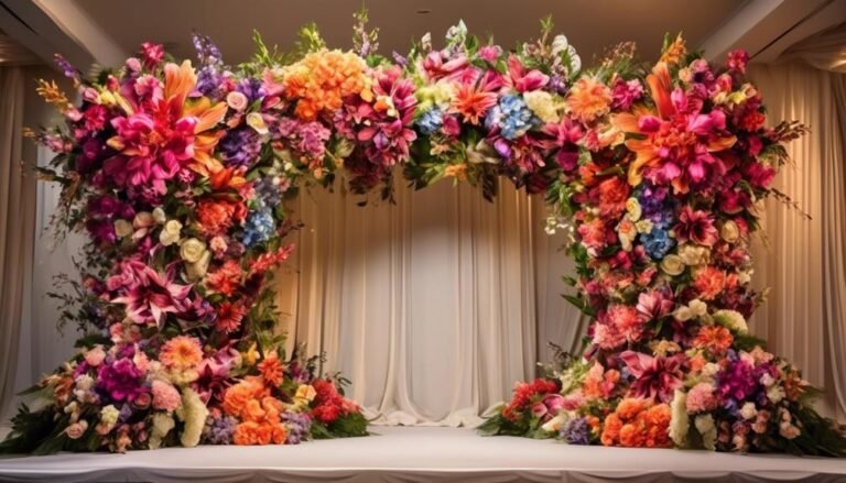 4 Best Floral Arch Designs With Cascading Blooms