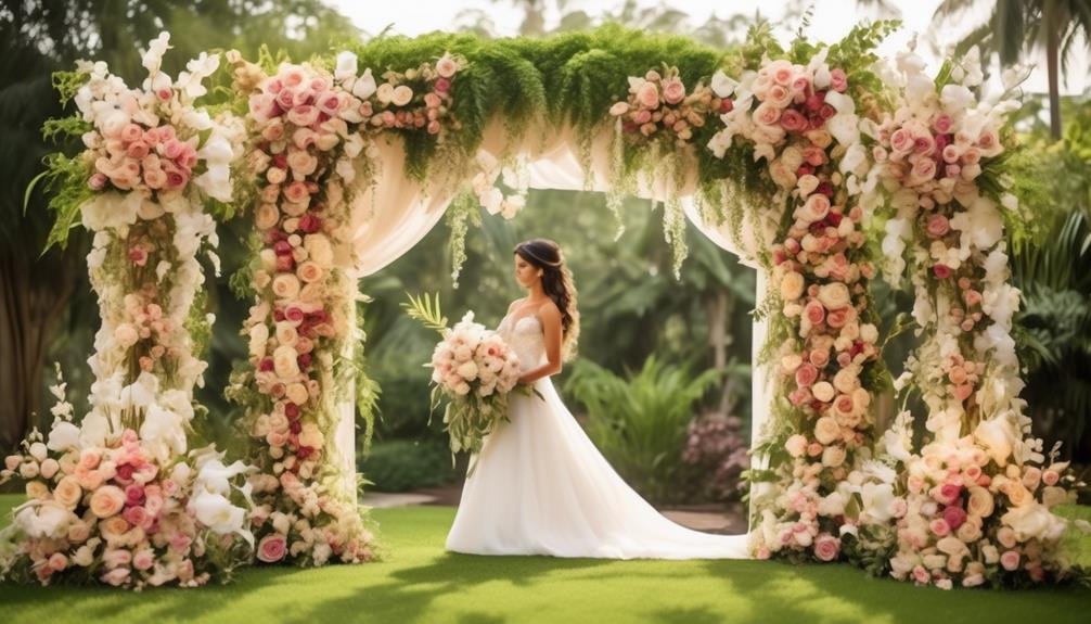 exquisite floral arch inspiration