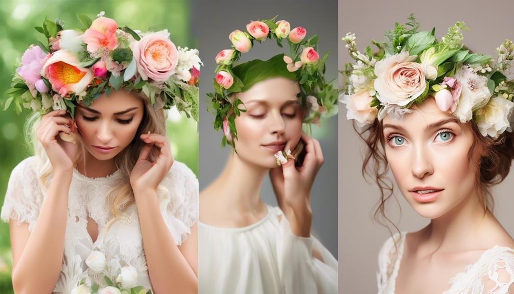 floral crown assembly instructions