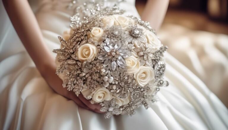 What Are Glamorous Brooch Bouquets for Brides?