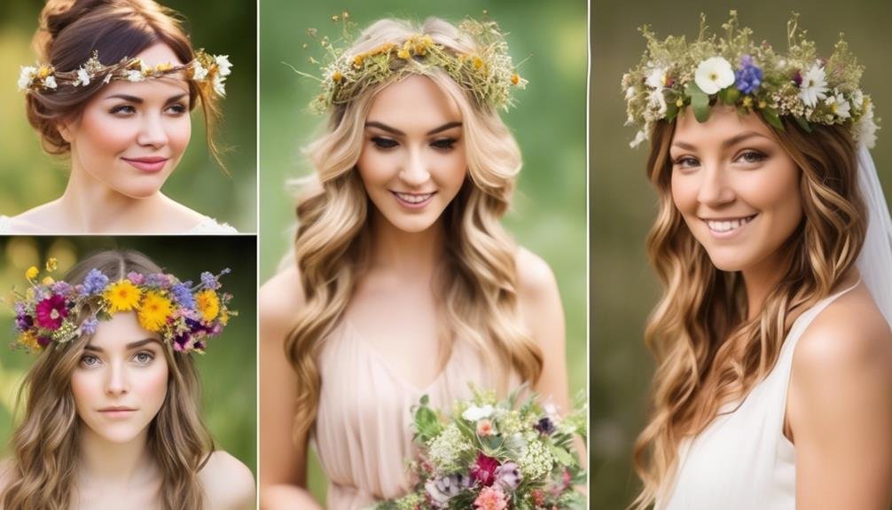 handmade floral head accessories