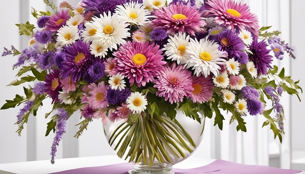 popular aster florist flowers