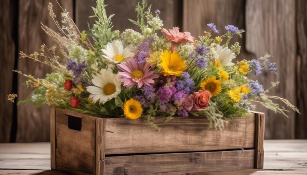 rustic bouquets for outdoor weddings