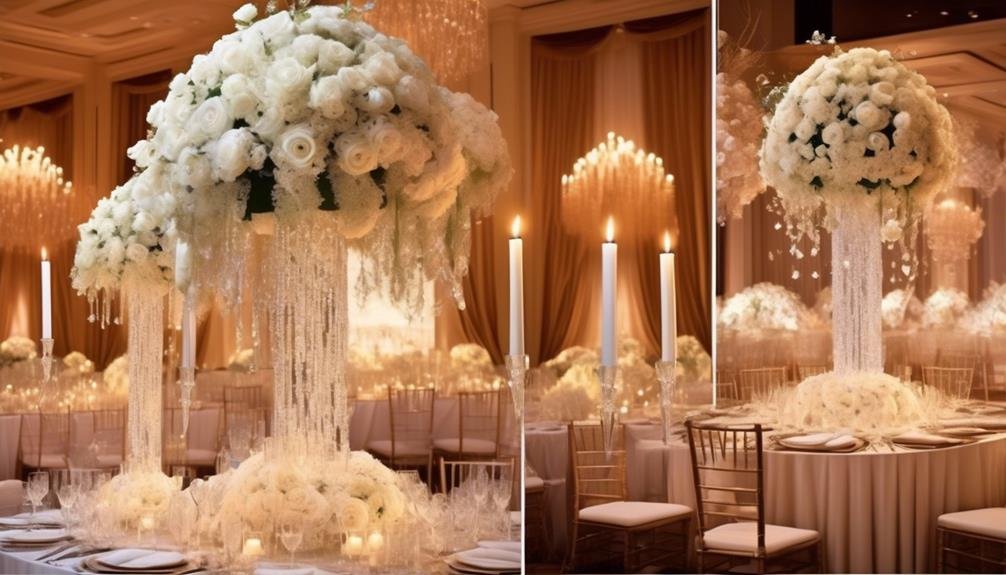 sophisticated candlelit centerpieces for weddings