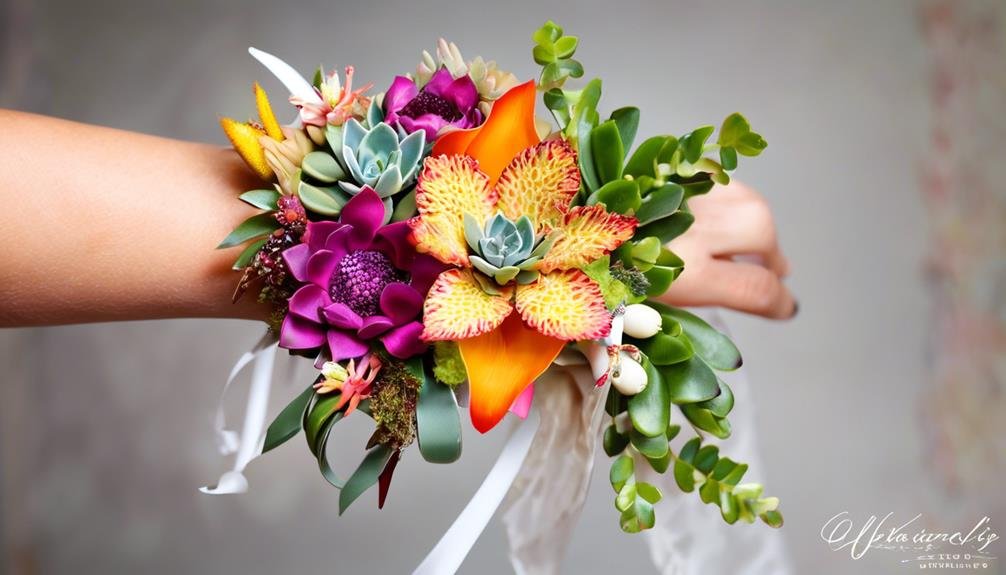 trendy corsages for weddings