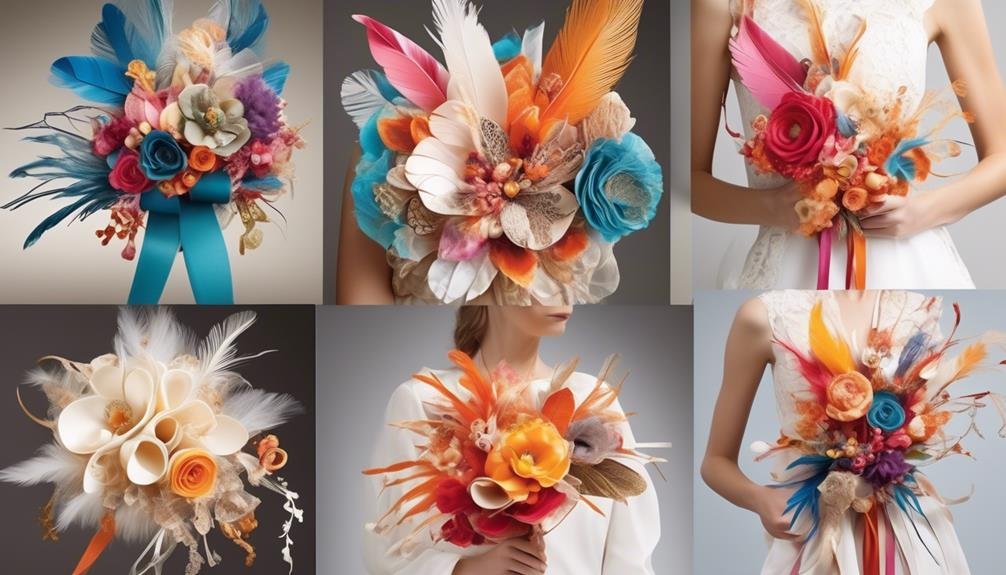 unconventional floral accessories for prom