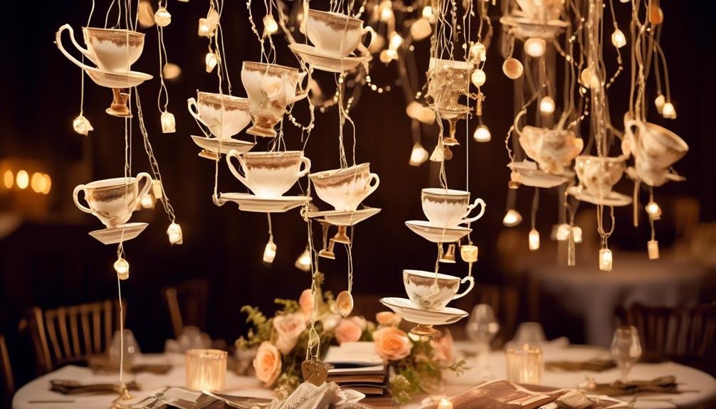 unique wedding table decor