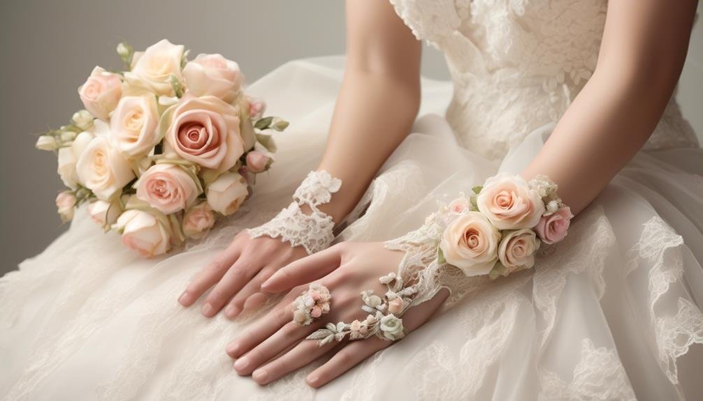 vintage weddings adorned with romantic corsage designs