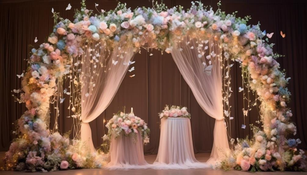 whimsical arch decor techniques