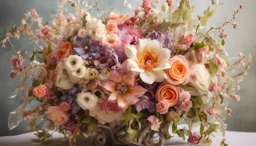 whimsical floral arrangements for fairytale weddings