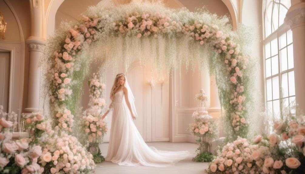 whimsical wedding arch inspiration